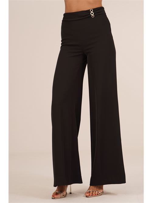 Pantalone palazzo GM by Gai Mattiolo | GM4344NERO